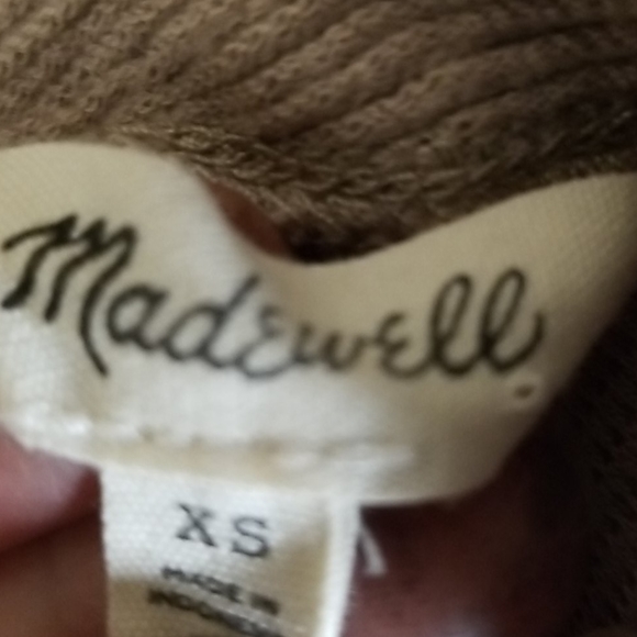 Madewell Ottoman jacquard button back top - Picture 7 of 9